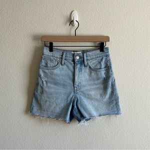 Madewell High-Rise Denim Shorts